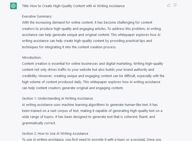 How to Create High-Quality Content with AI Writing Assistance