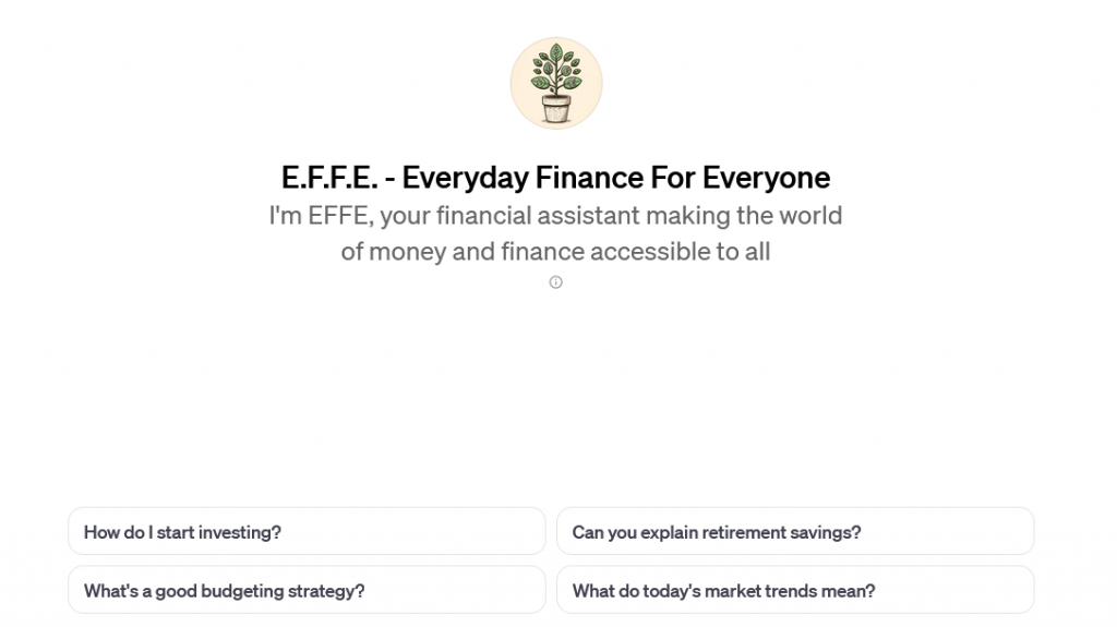 EFFE - Everyday Finance For Everyone
