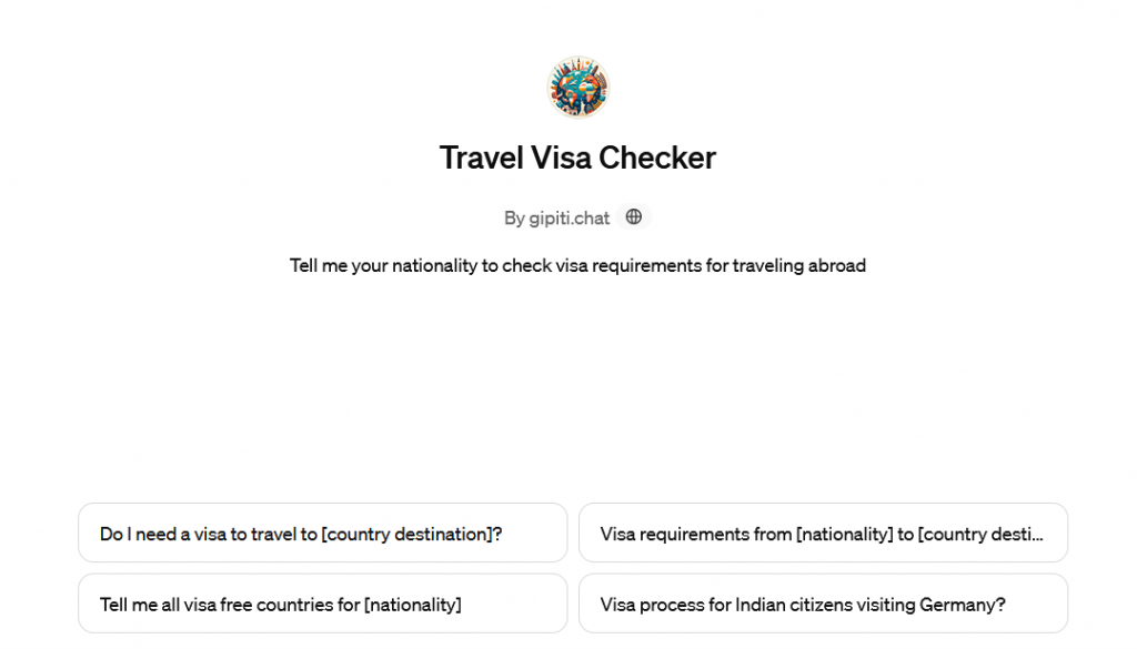 Travel Visa Checker GPT